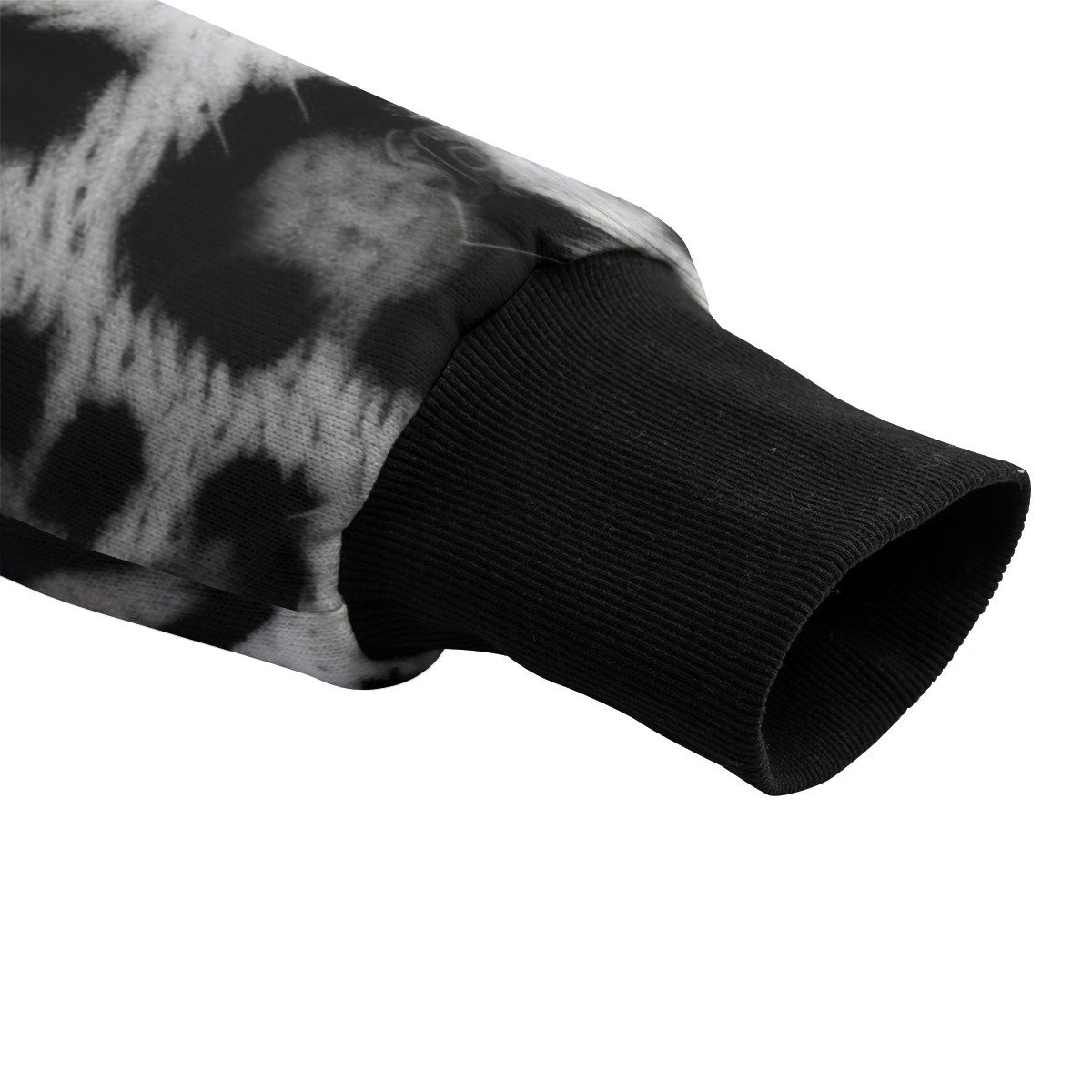 All-Over Print Unisex Knitted Fleece Lapel Outwear - Image 4