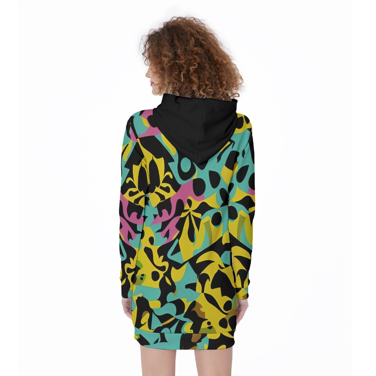 All-Over Print Women's Long Hoodie - Image 4
