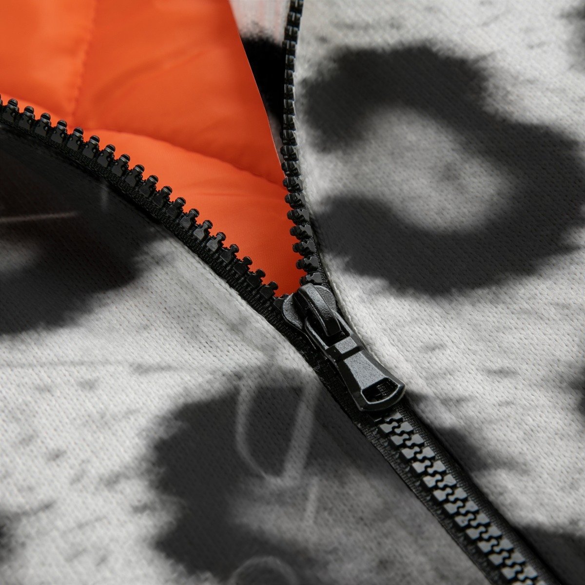 All-Over Print Unisex Knitted Fleece Lapel Outwear - Image 3