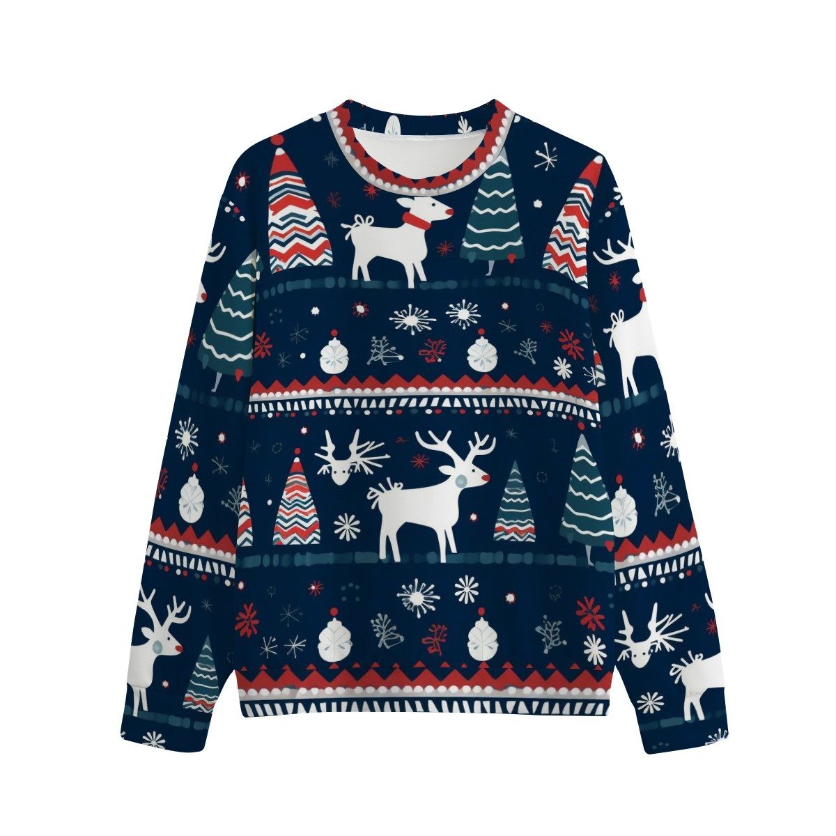 All-Over Print Unisex O-neck Sweatshirt | 310GSM Cotton