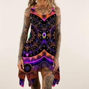 All-over print Women's Sleeveless Tank Dress
