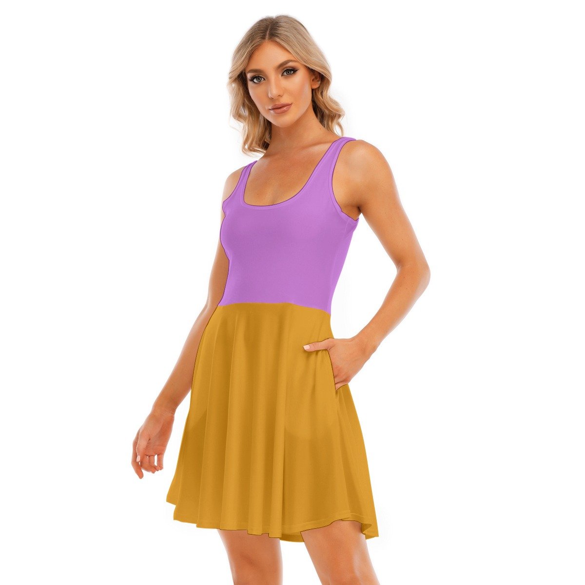 All-Over Print Women’s Tank Vest Dress